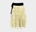 Gold Lace Wrap Skirt
