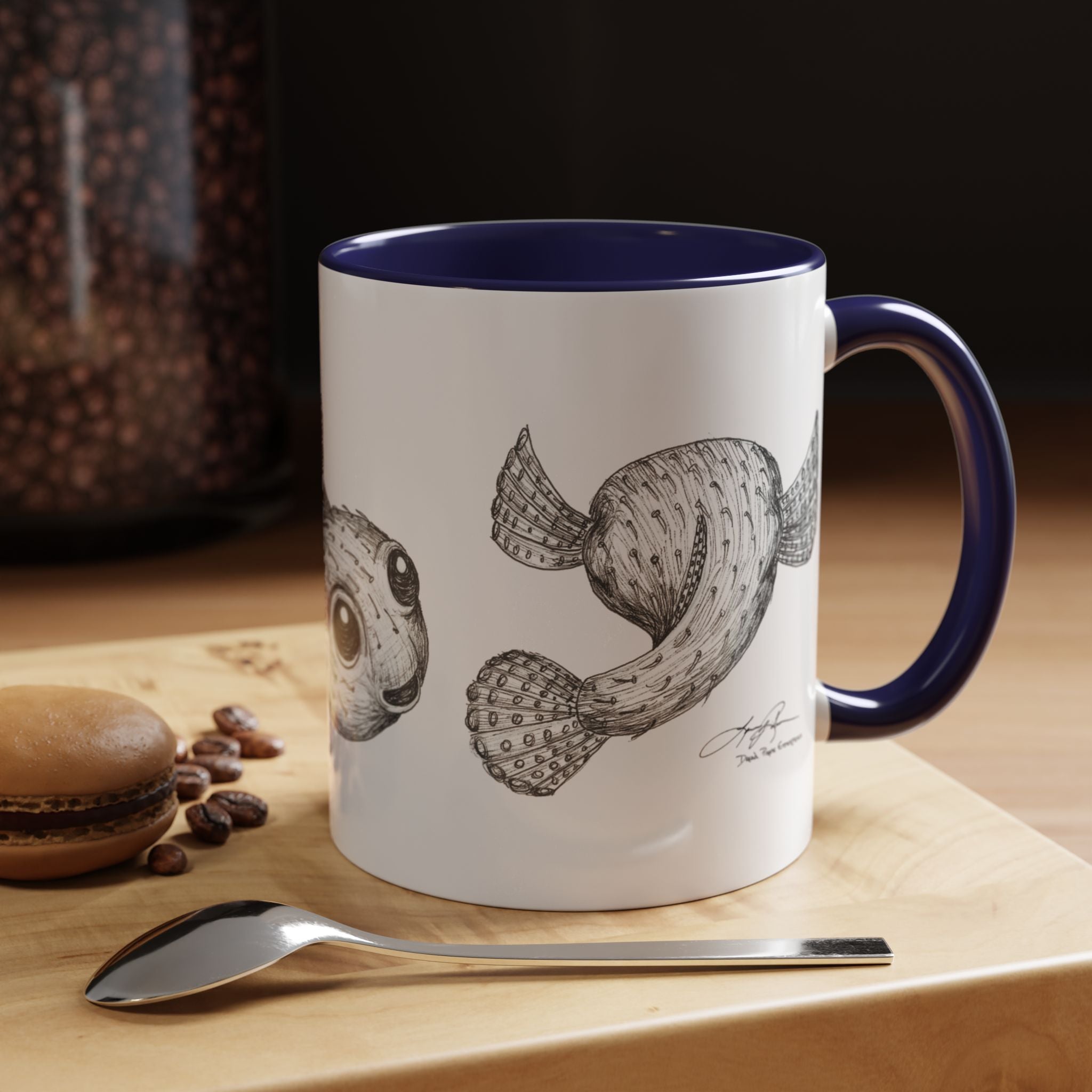 3 Fish Aloha Puffers Coffee Mug | 11oz 15oz