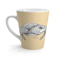 Happy Honu Latte Mug: Sandy Beige