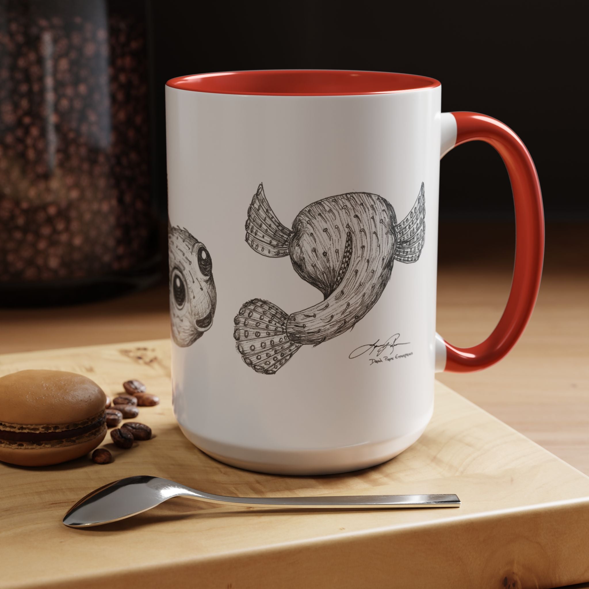 3 Fish Aloha Puffers Coffee Mug | 11oz 15oz
