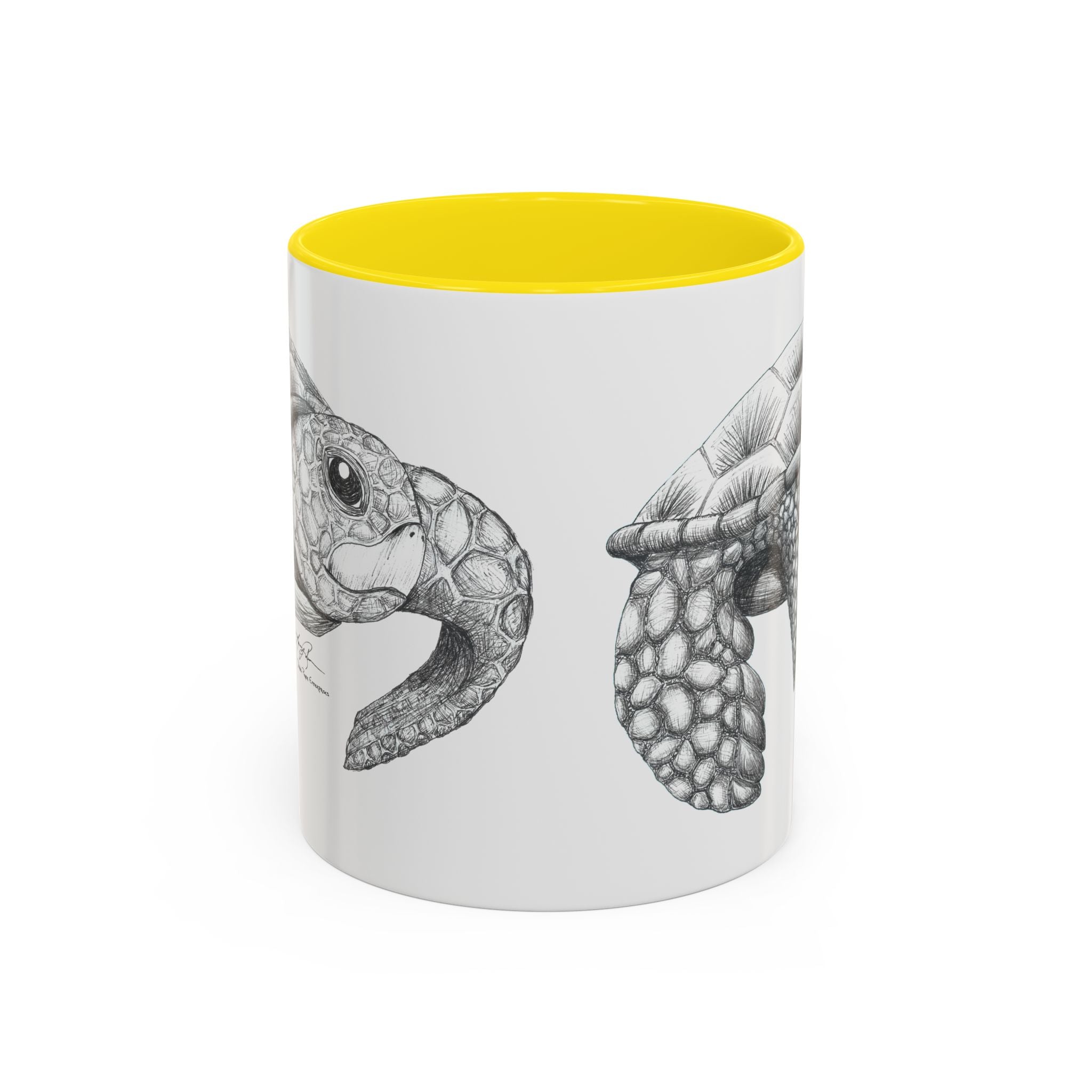 Front and Back, Happy Honu Mug | 11oz 15oz