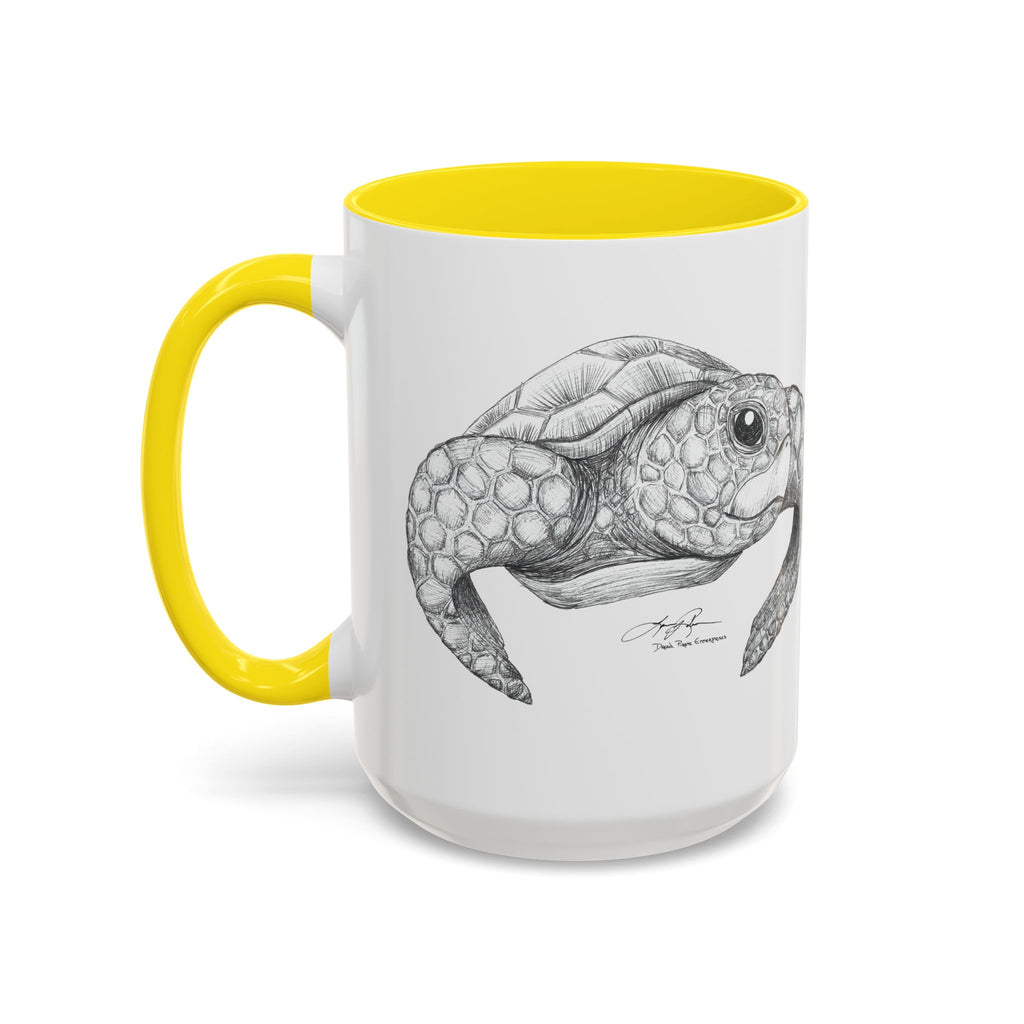 Front and Back, Happy Honu Mug | 11oz 15oz