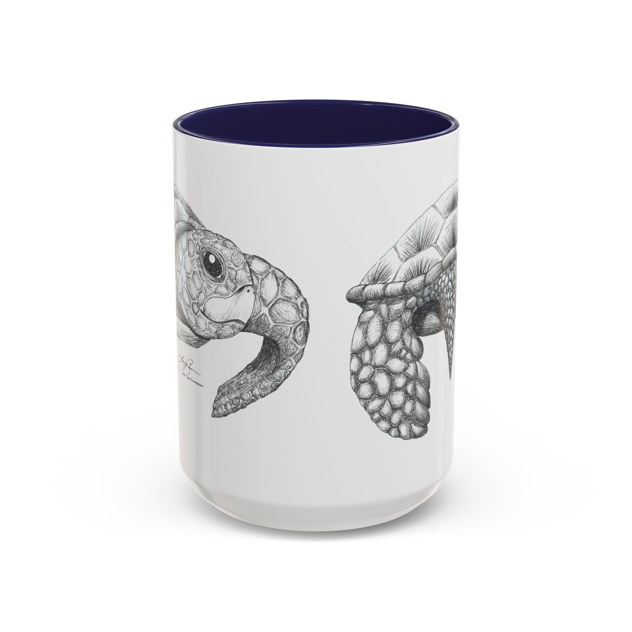 Front and Back, Happy Honu Mug | 11oz 15oz