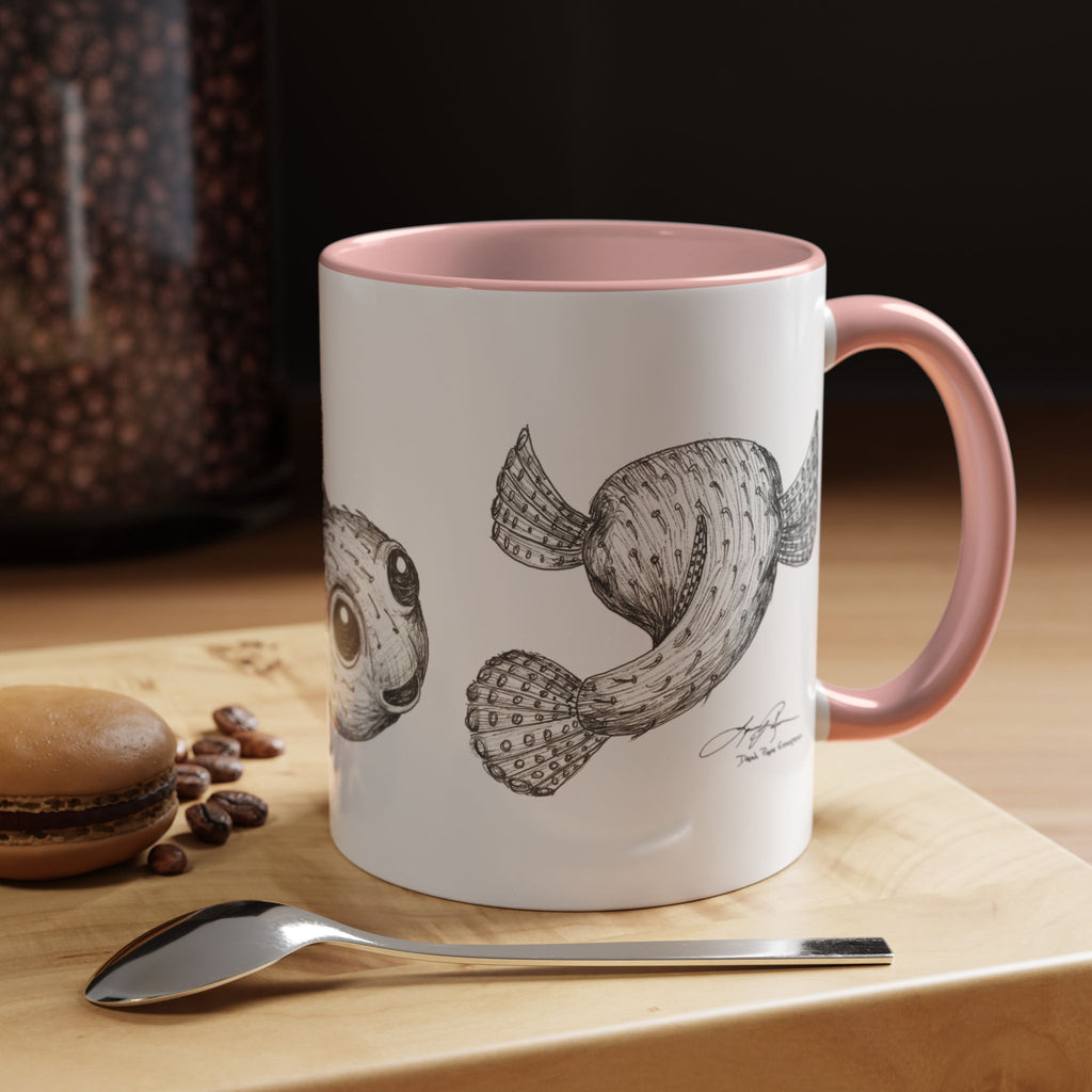 3 Fish Aloha Puffers Coffee Mug | 11oz 15oz