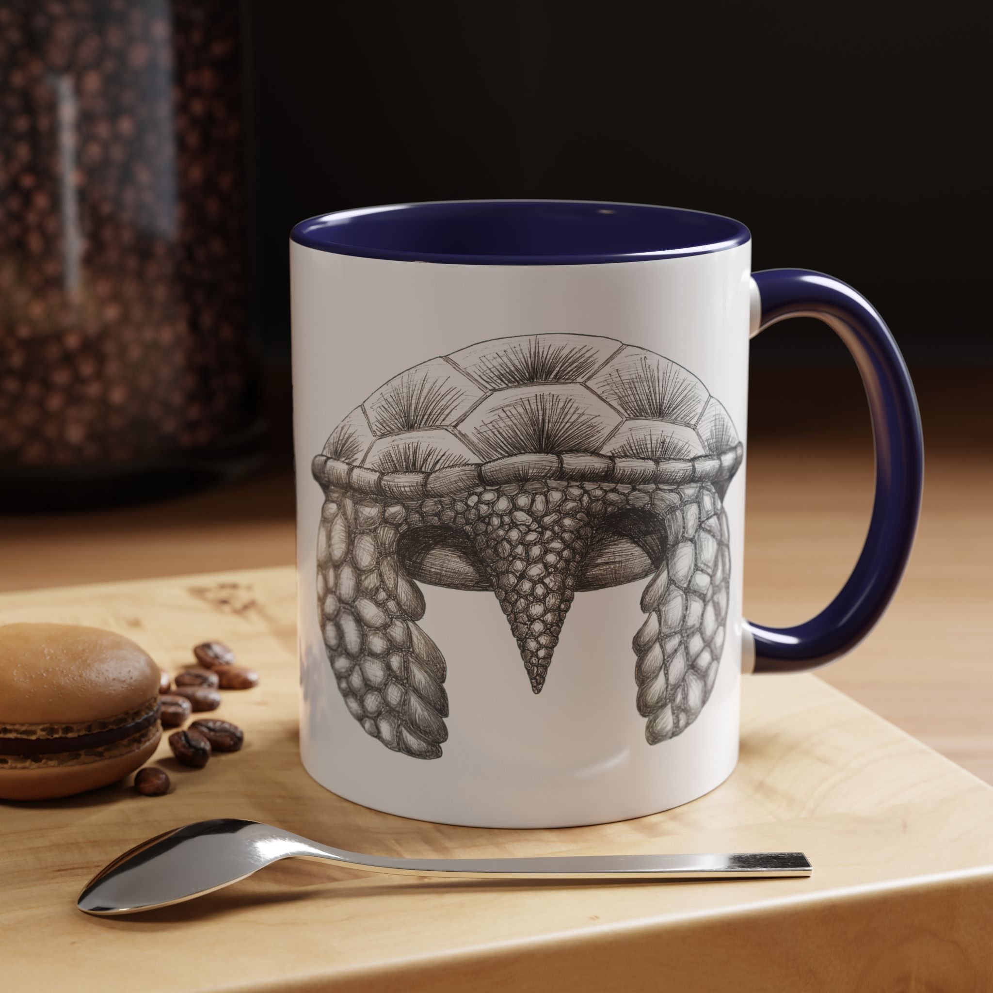 Front and Back, Happy Honu Mug | 11oz 15oz