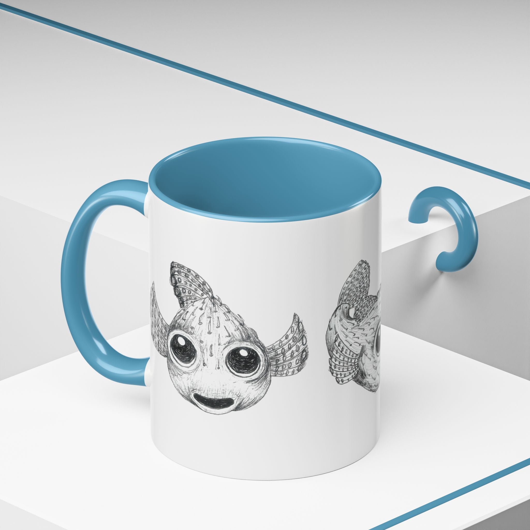 3 Fish Aloha Puffers Coffee Mug | 11oz 15oz