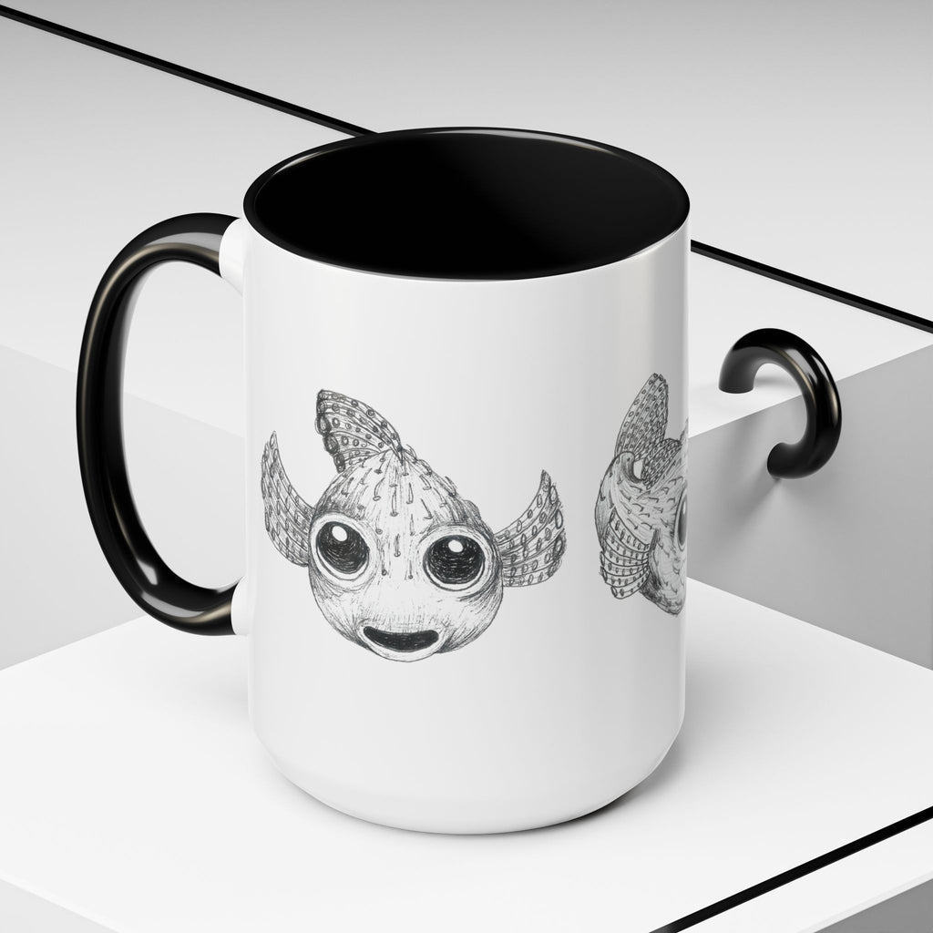 3 Fish Aloha Puffers Coffee Mug | 11oz 15oz