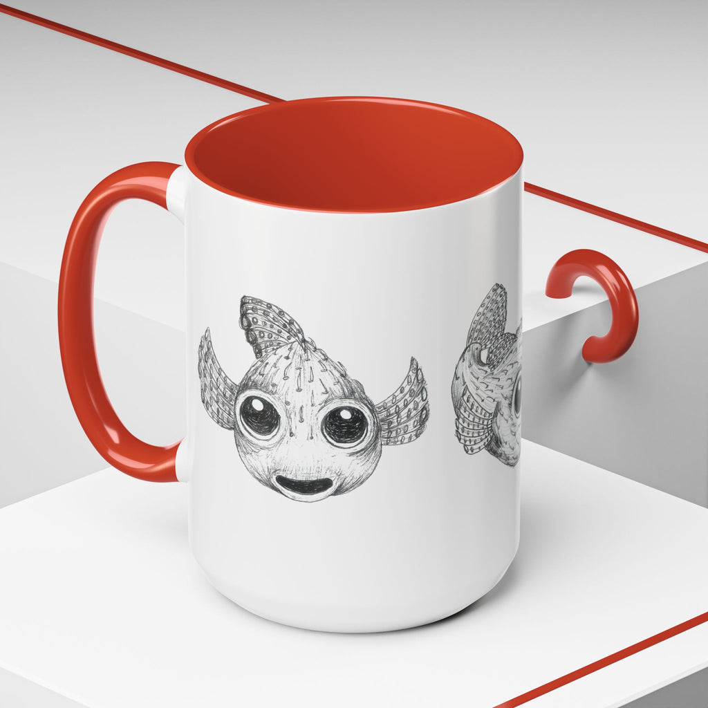 3 Fish Aloha Puffers Coffee Mug | 11oz 15oz