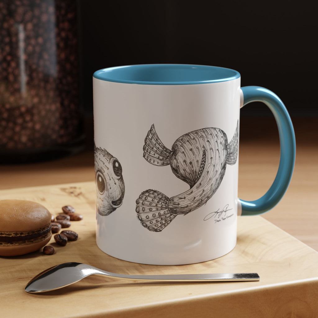 3 Fish Aloha Puffers Coffee Mug | 11oz 15oz