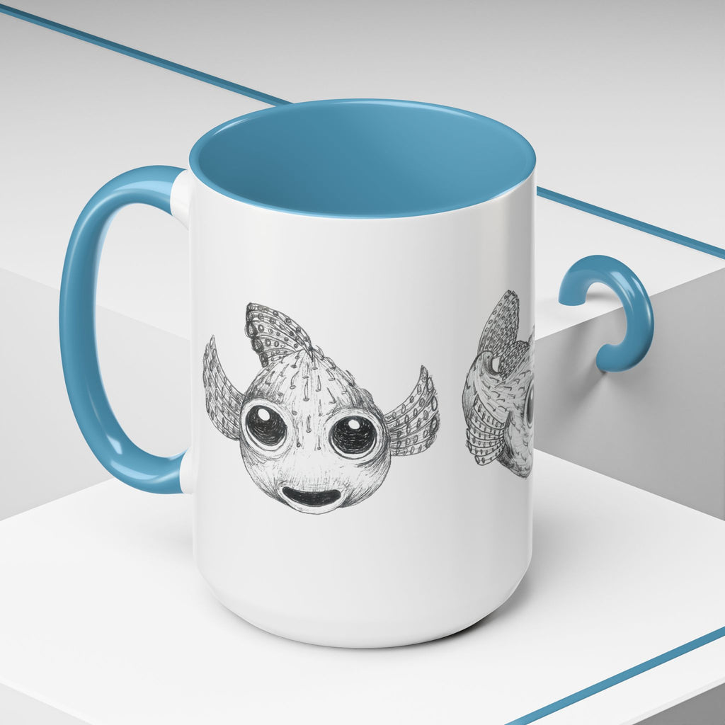 3 Fish Aloha Puffers Coffee Mug | 11oz 15oz