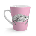 Happy Honu Latte Mug: Baby Pink
