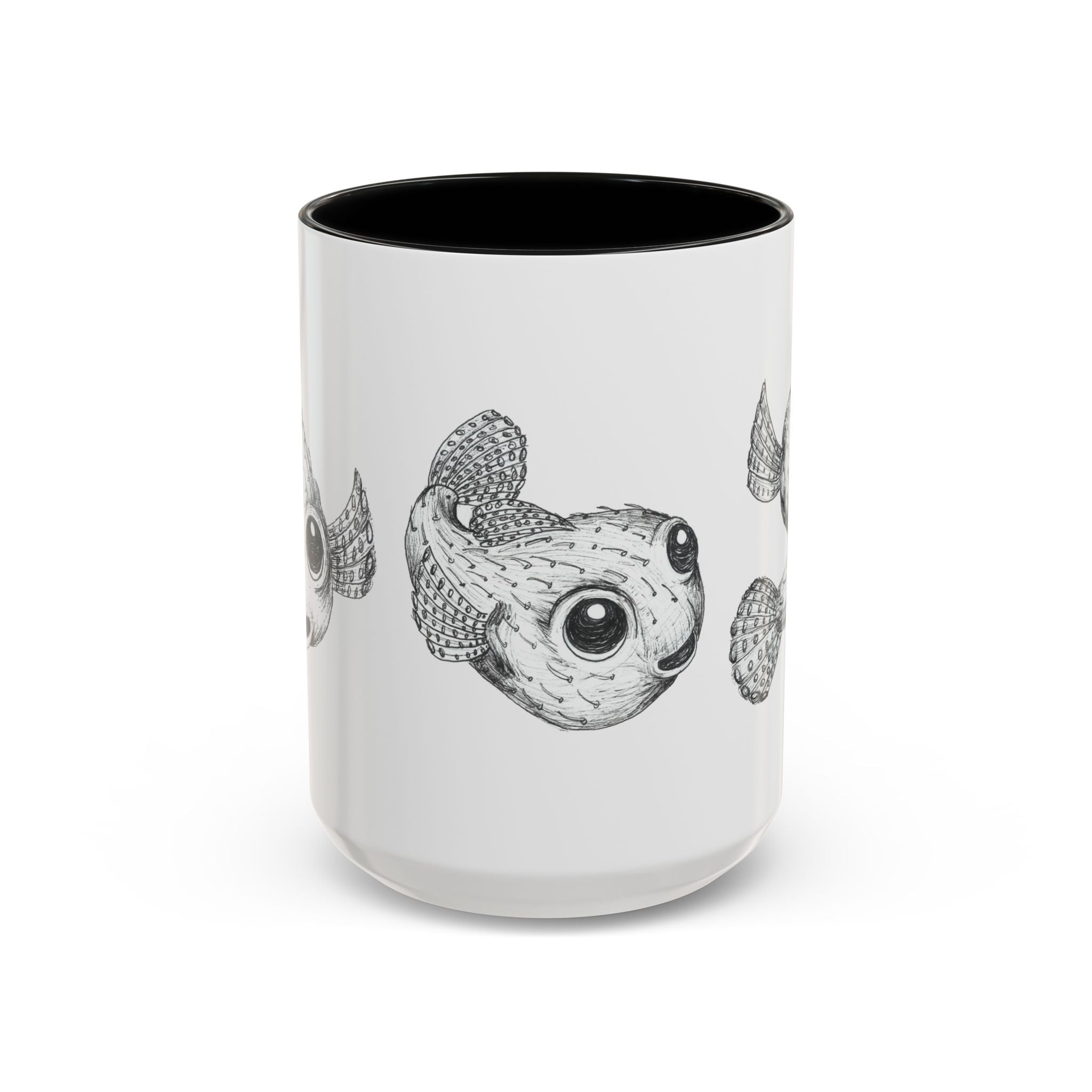 3 Fish Aloha Puffers Coffee Mug | 11oz 15oz