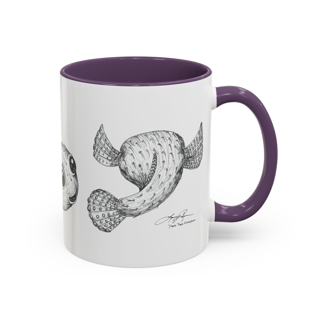 3 Fish Aloha Puffers Coffee Mug | 11oz 15oz