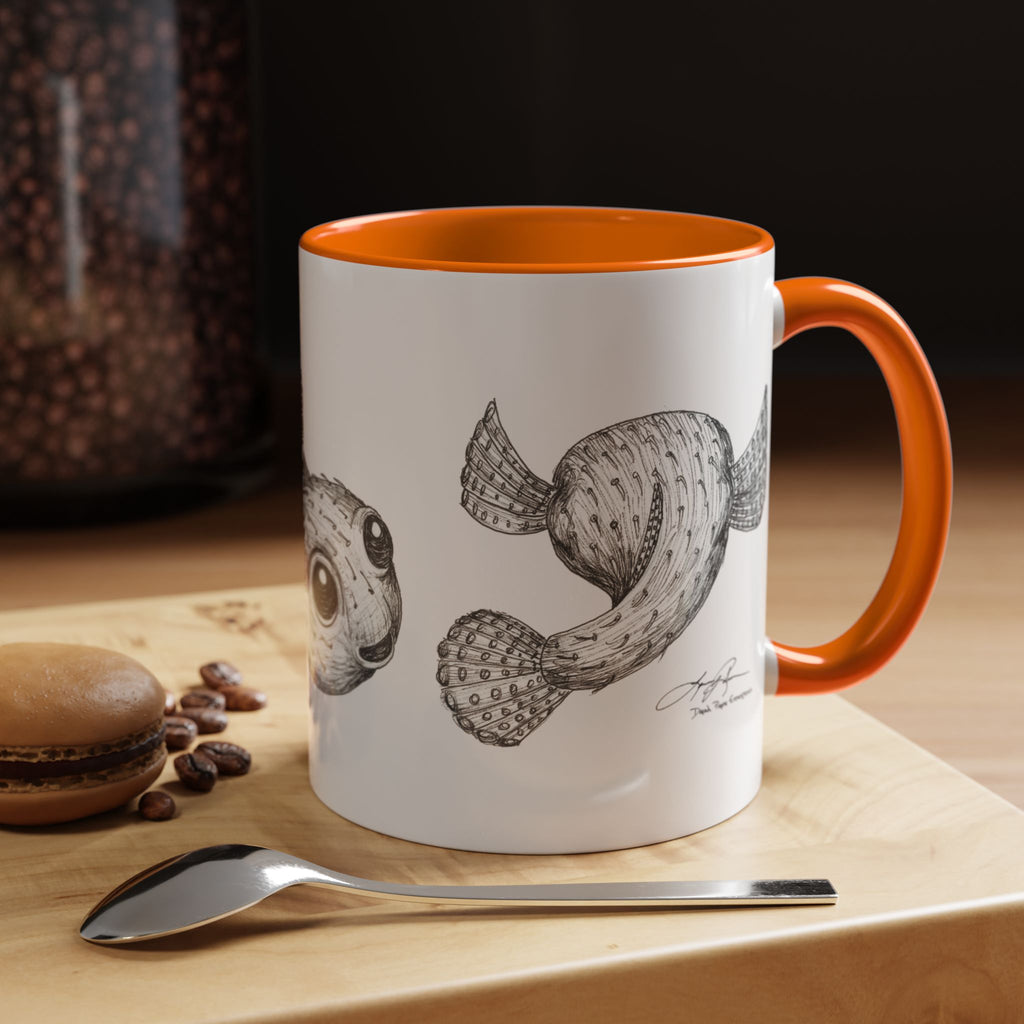 3 Fish Aloha Puffers Coffee Mug | 11oz 15oz