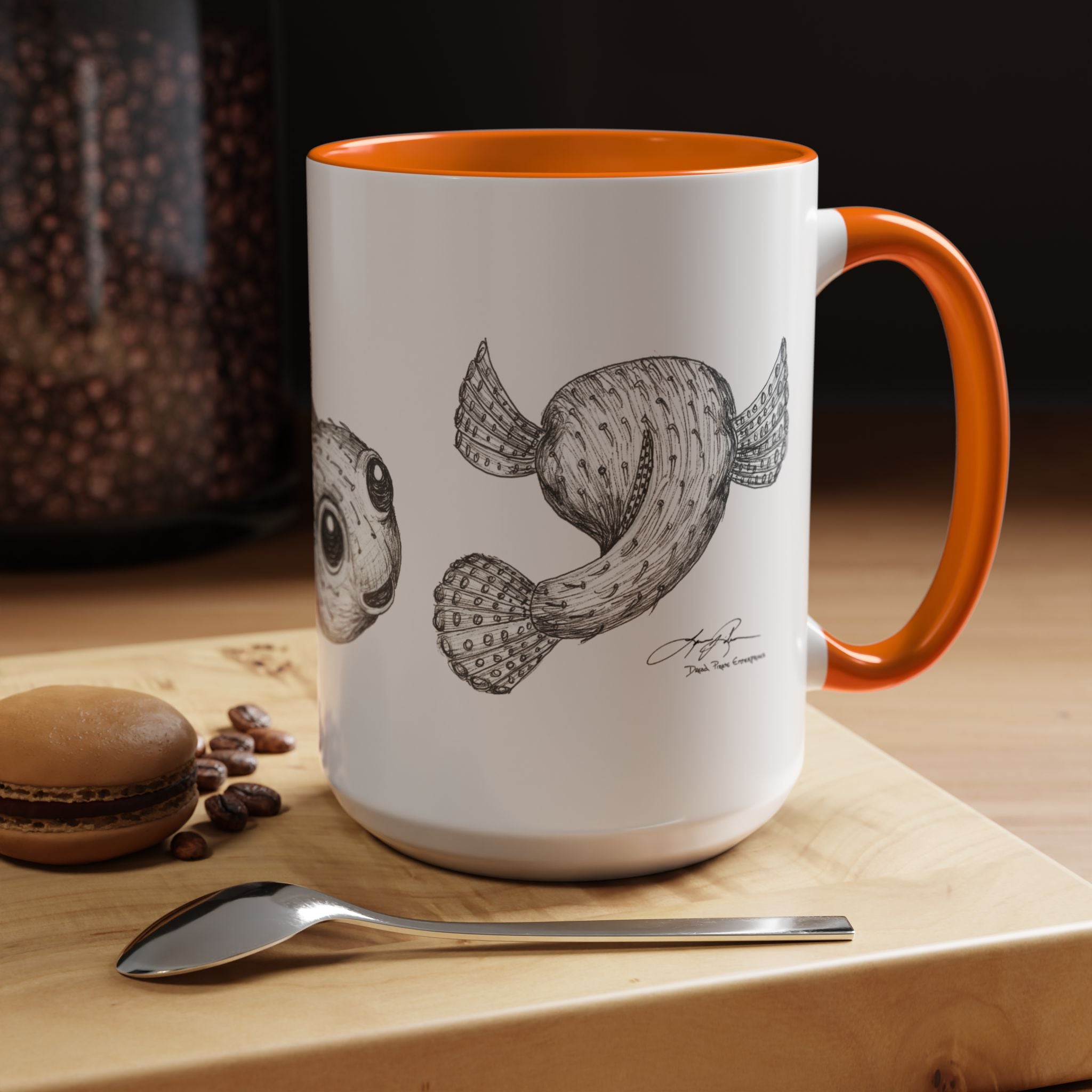 3 Fish Aloha Puffers Coffee Mug | 11oz 15oz