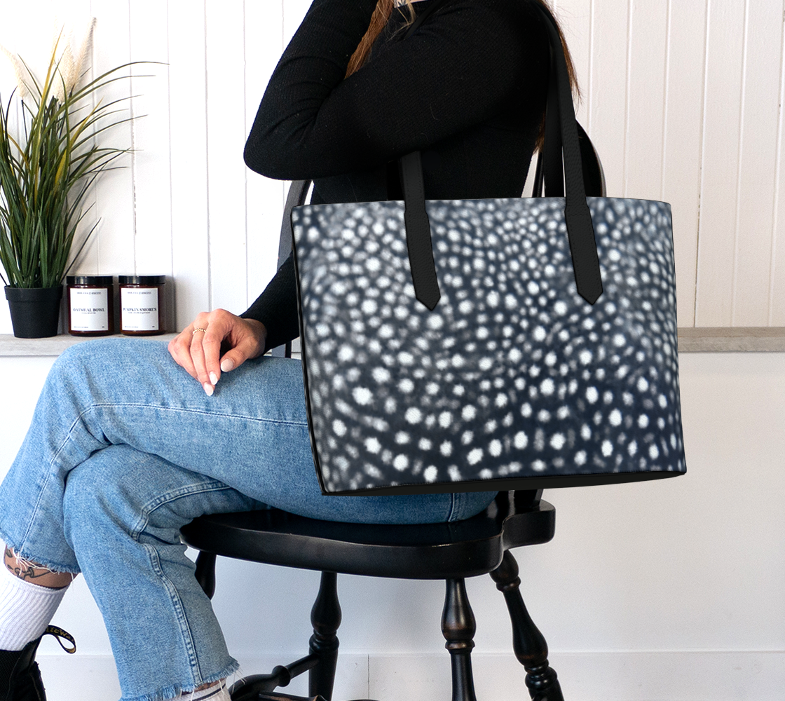 Vegan Leather Whale Shark Tote