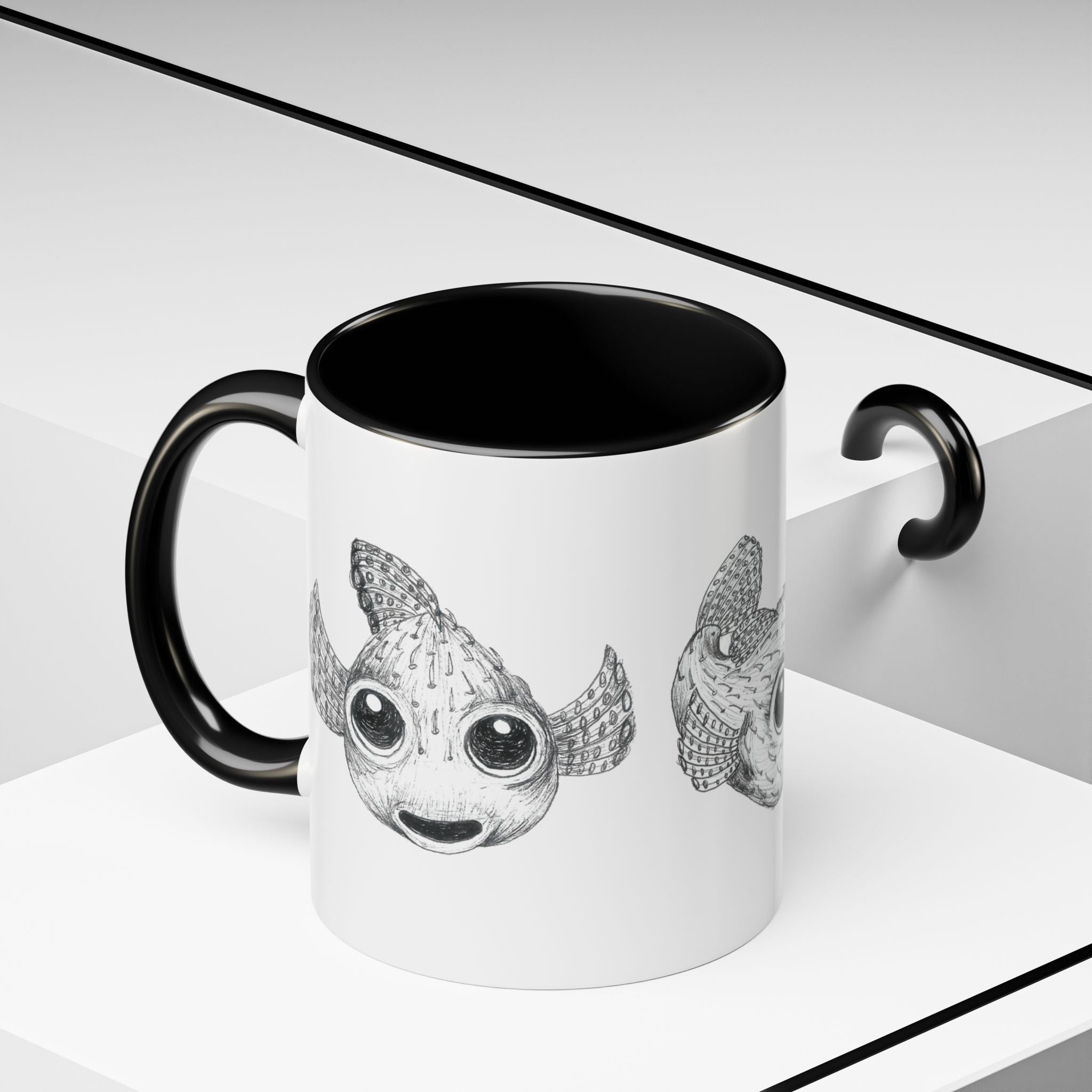 3 Fish Aloha Puffers Coffee Mug | 11oz 15oz