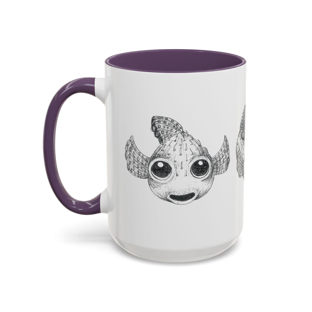 3 Fish Aloha Puffers Coffee Mug | 11oz 15oz