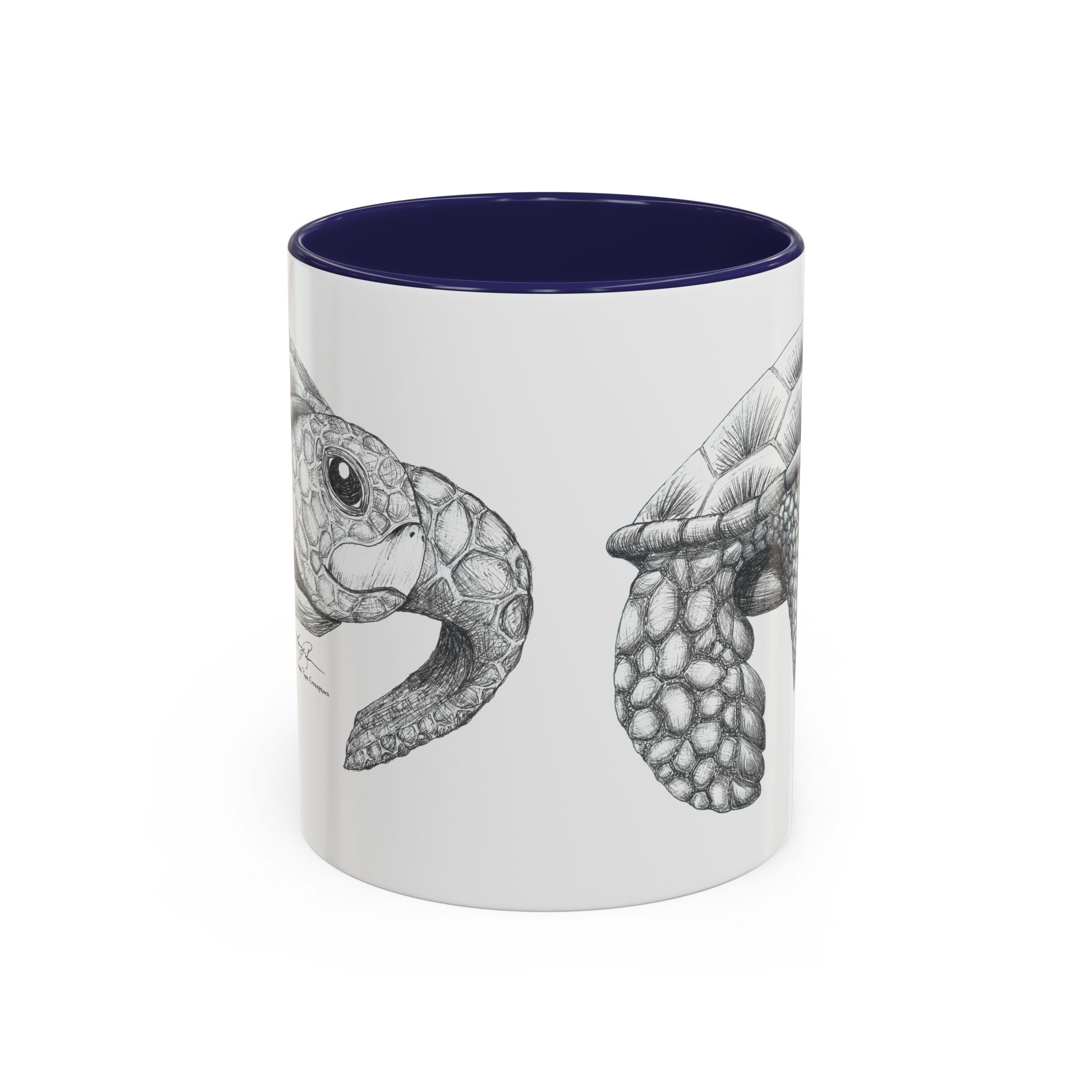 Front and Back, Happy Honu Mug | 11oz 15oz