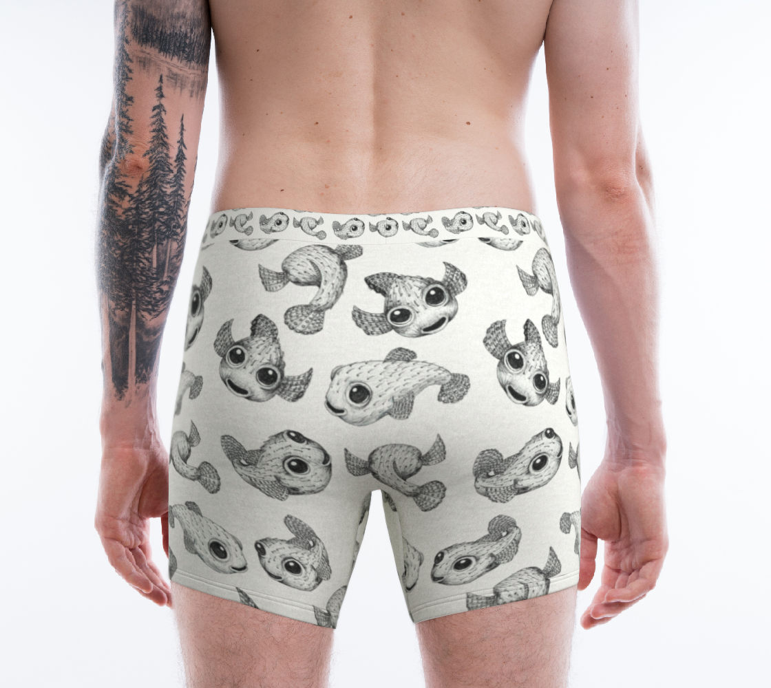 "Blow Me" Puffer Fish Boxers
