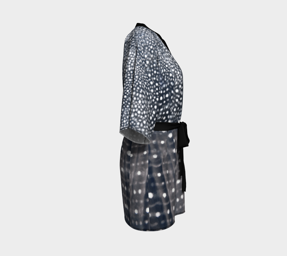 Whale Shark Kimono Short Robe