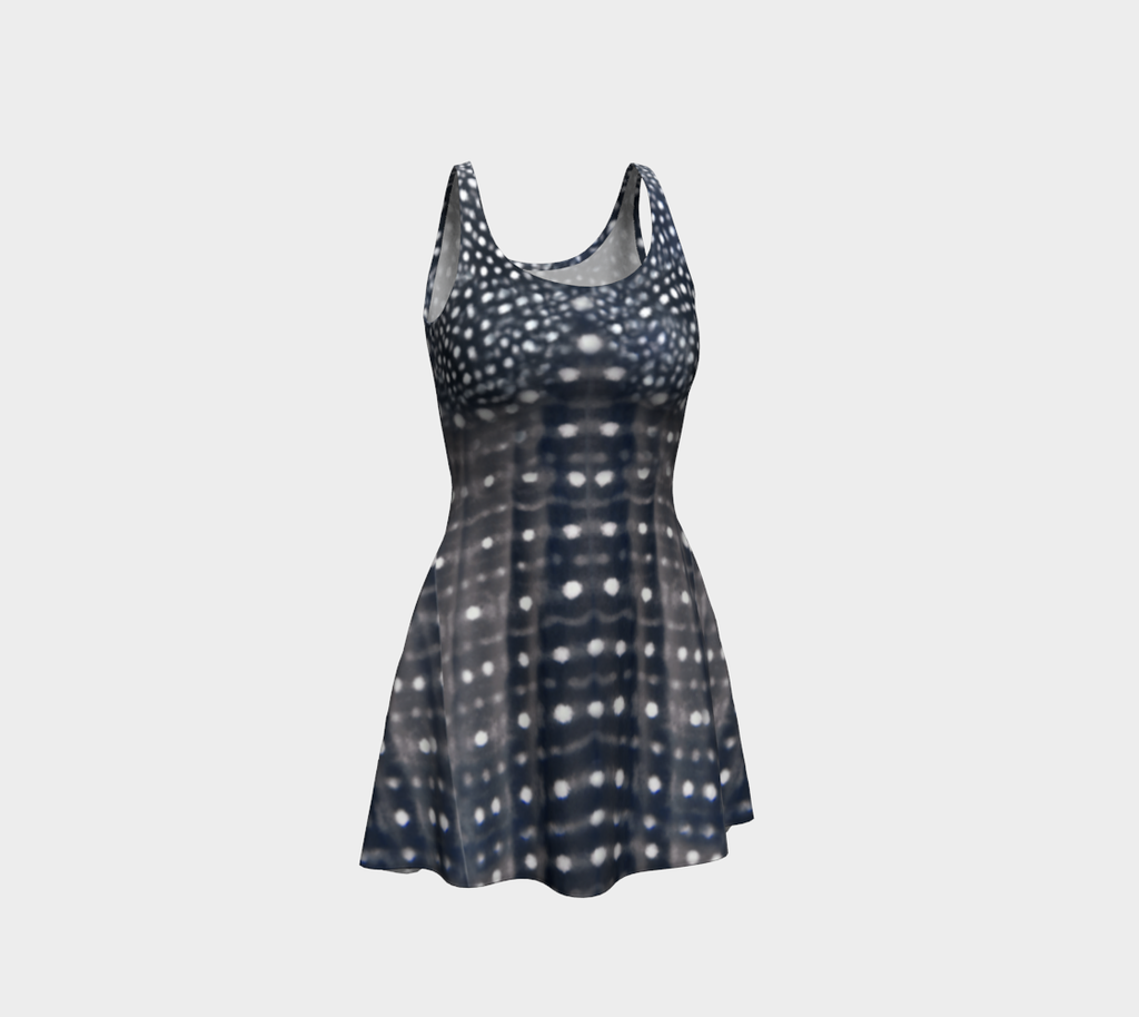 Whale Shark Flare Dress