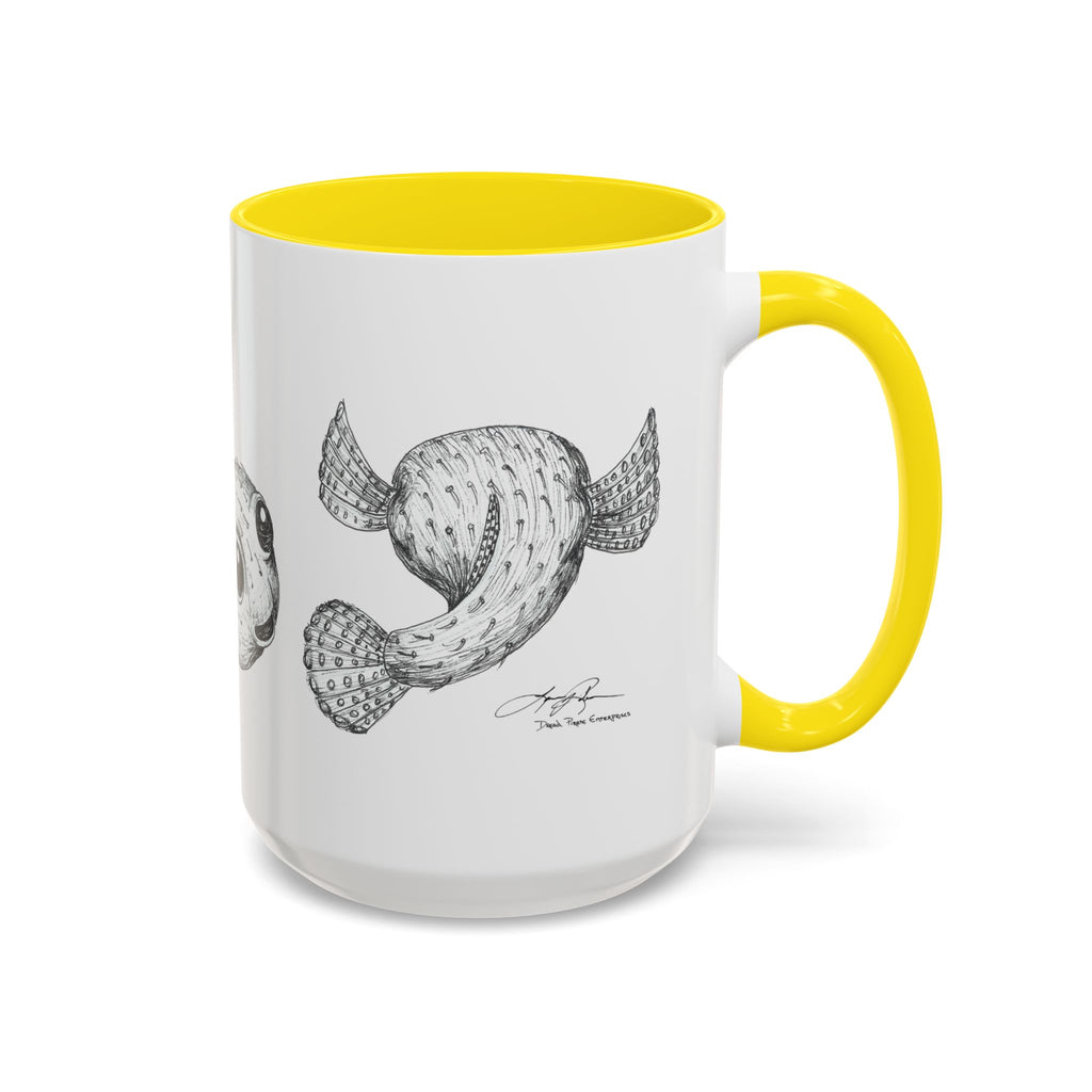 3 Fish Aloha Puffers Coffee Mug | 11oz 15oz