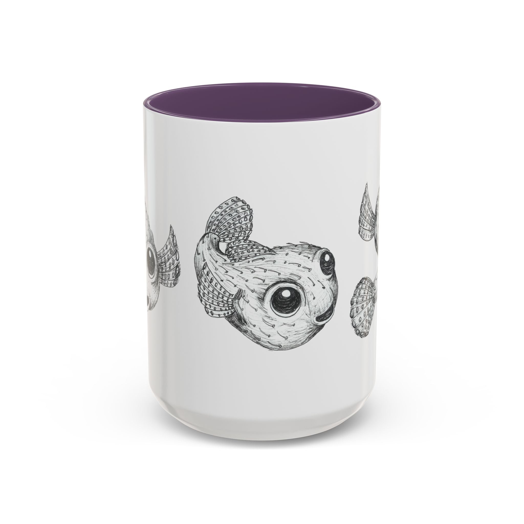 3 Fish Aloha Puffers Coffee Mug | 11oz 15oz