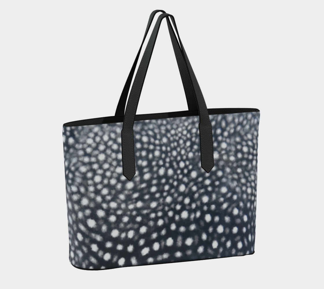 Vegan Leather Whale Shark Tote