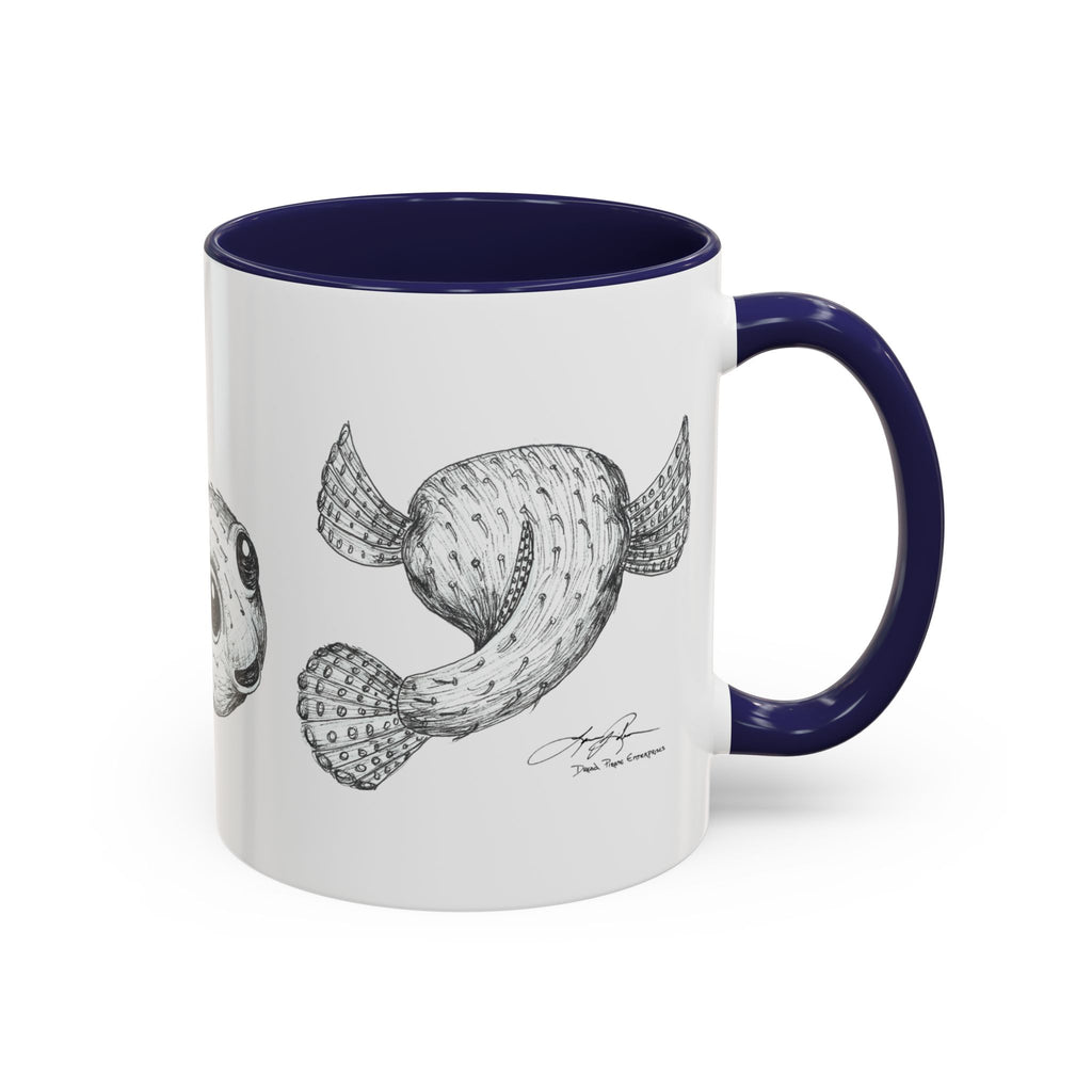 3 Fish Aloha Puffers Coffee Mug | 11oz 15oz