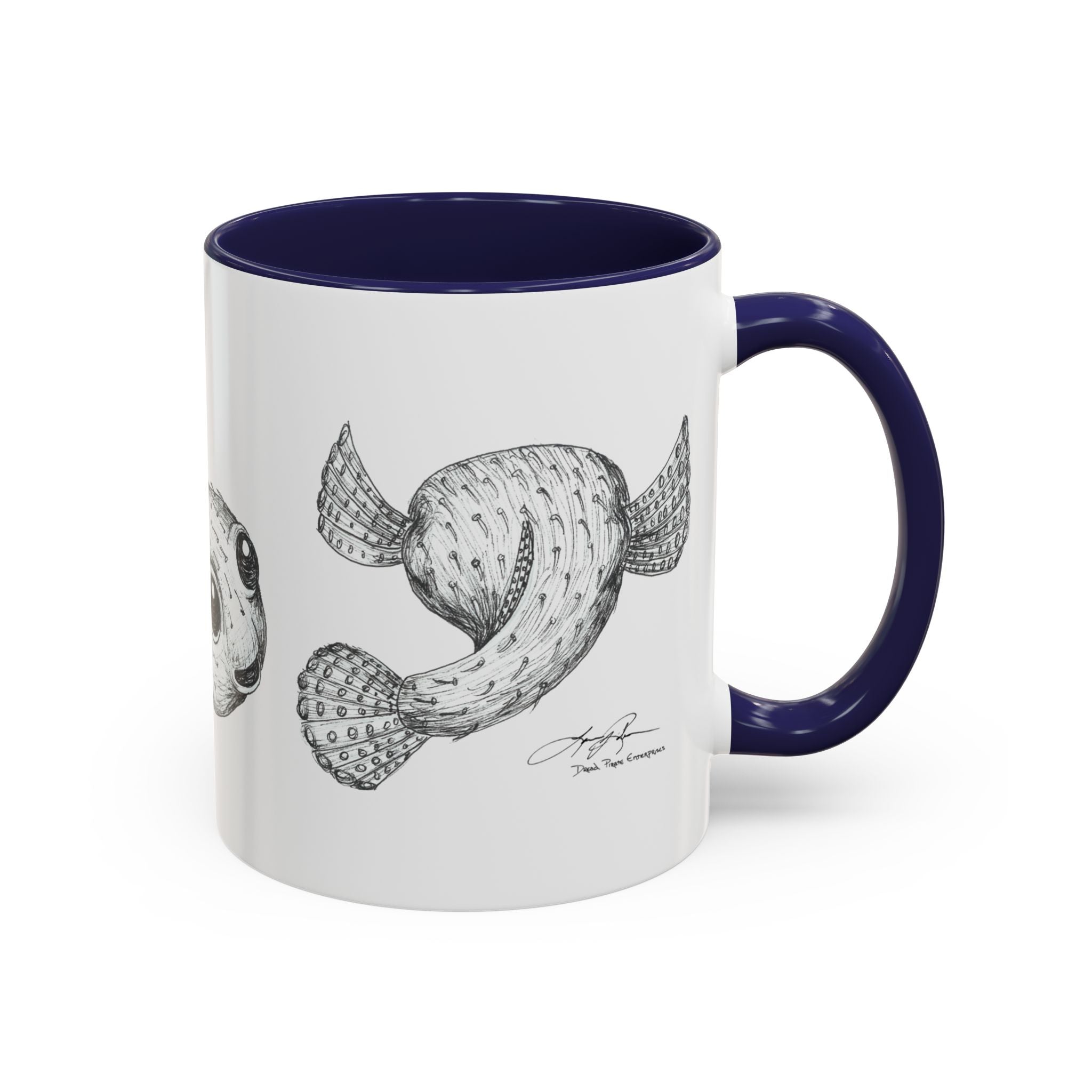 3 Fish Aloha Puffers Coffee Mug | 11oz 15oz