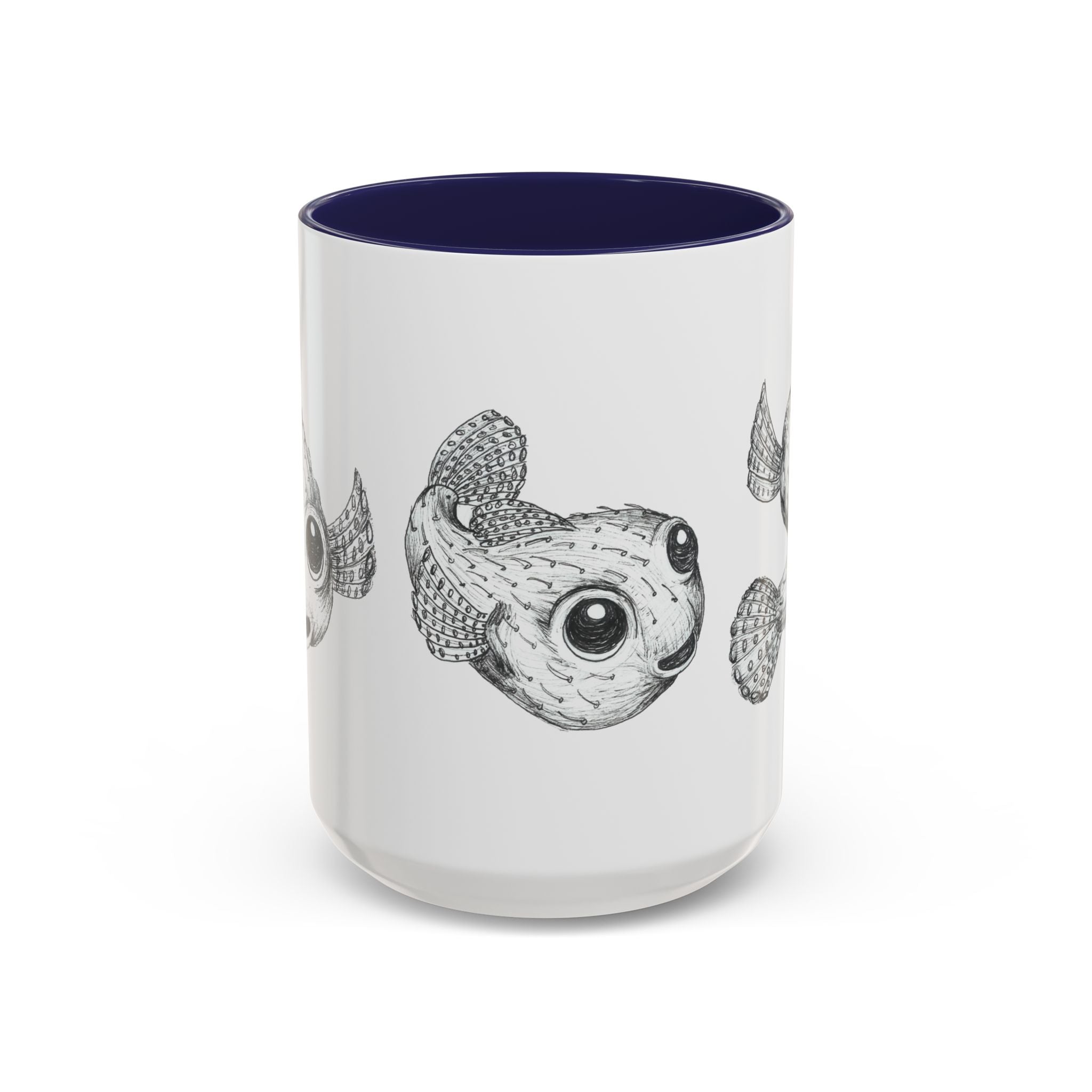 3 Fish Aloha Puffers Coffee Mug | 11oz 15oz