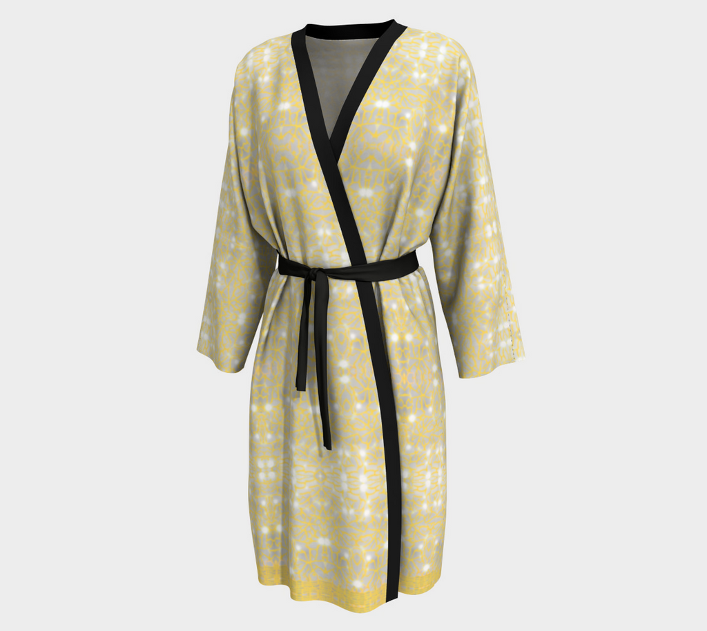 Gold Lace Peignoir
