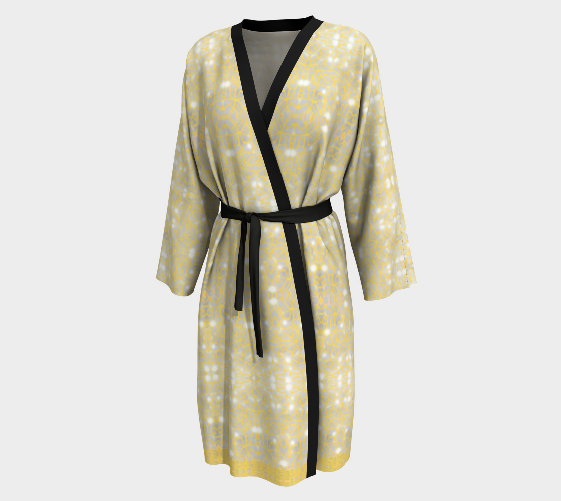 Gold Lace Peignoir