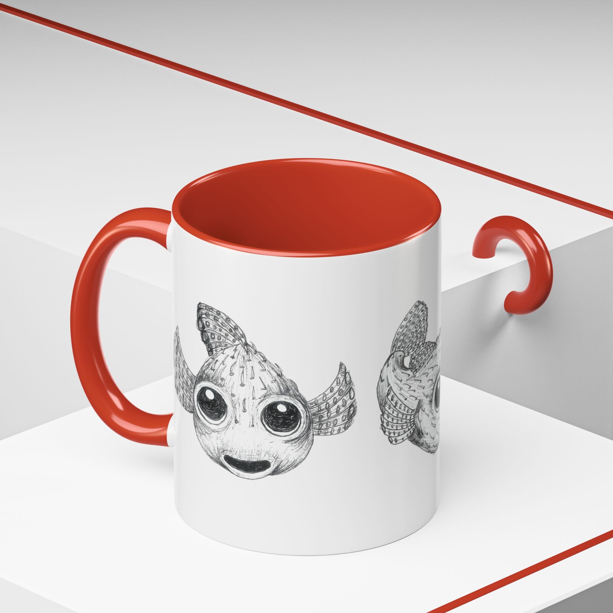 3 Fish Aloha Puffers Coffee Mug | 11oz 15oz