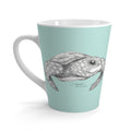 Happy Honu Latte Mug: Turquoise Waters
