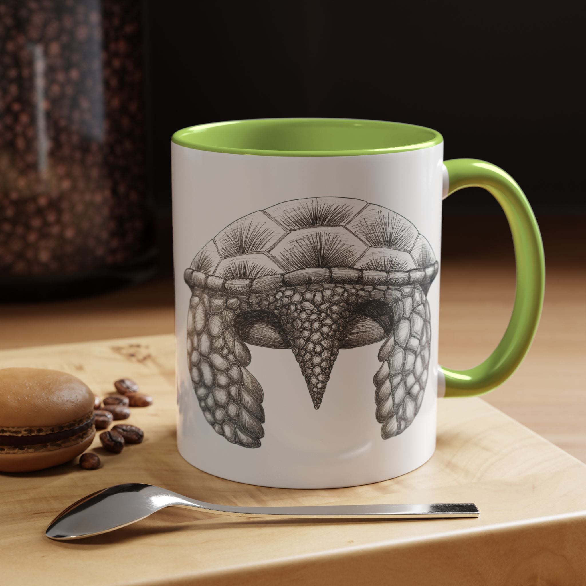 Front and Back, Happy Honu Mug | 11oz 15oz
