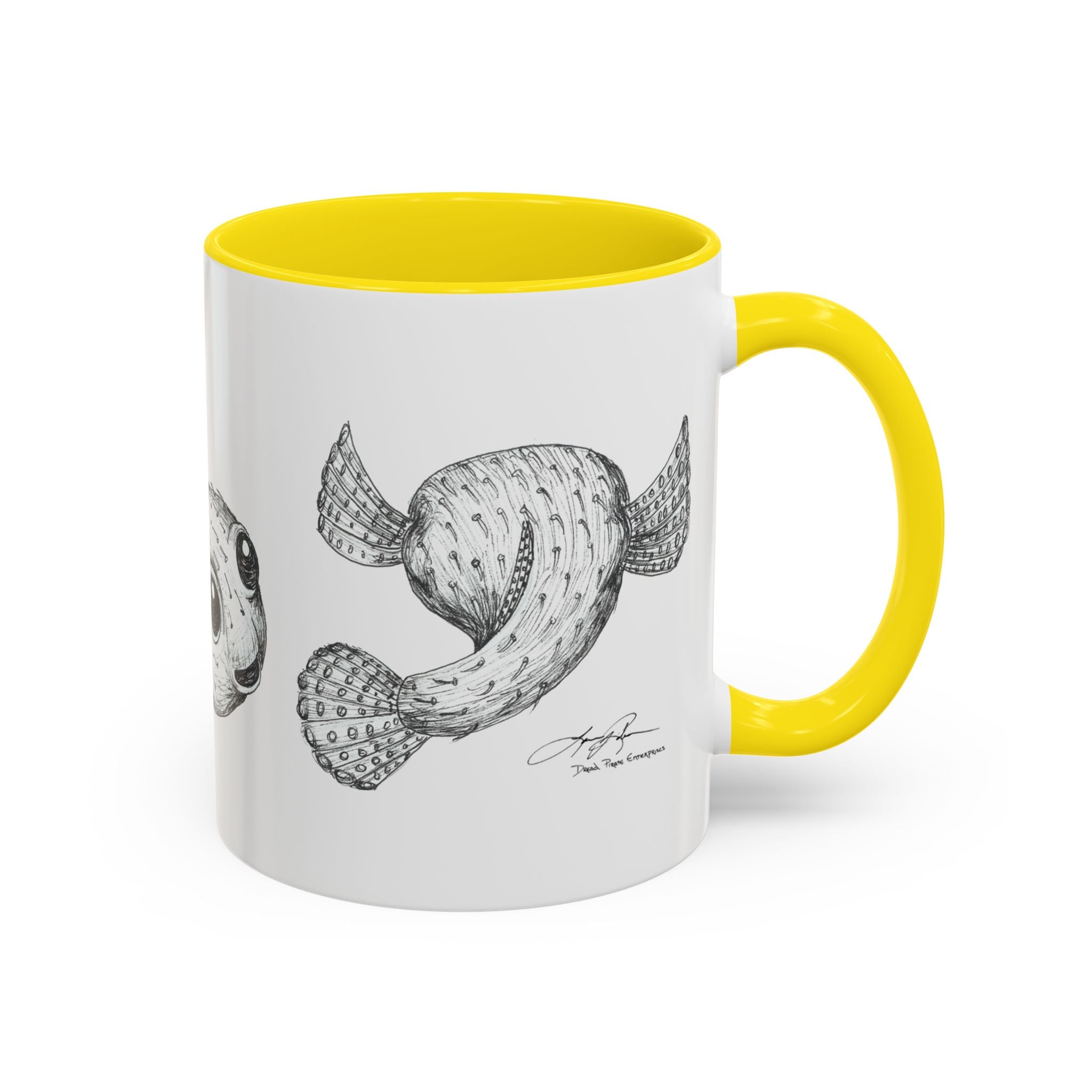 3 Fish Aloha Puffers Coffee Mug | 11oz 15oz
