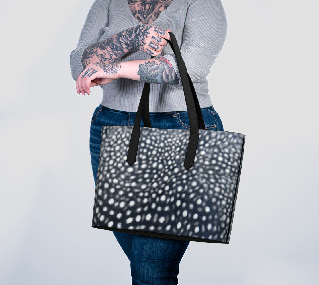Vegan Leather Whale Shark Tote