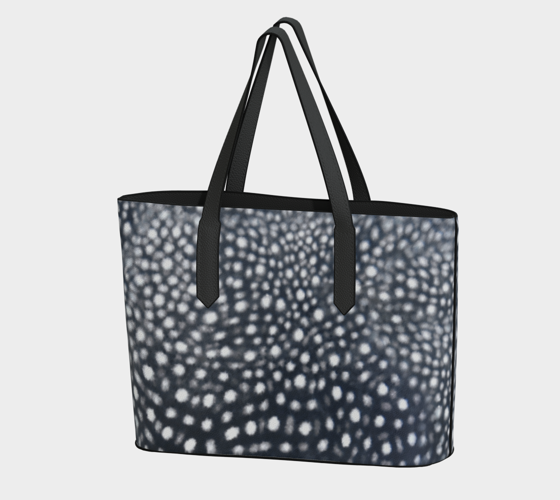 Vegan Leather Whale Shark Tote