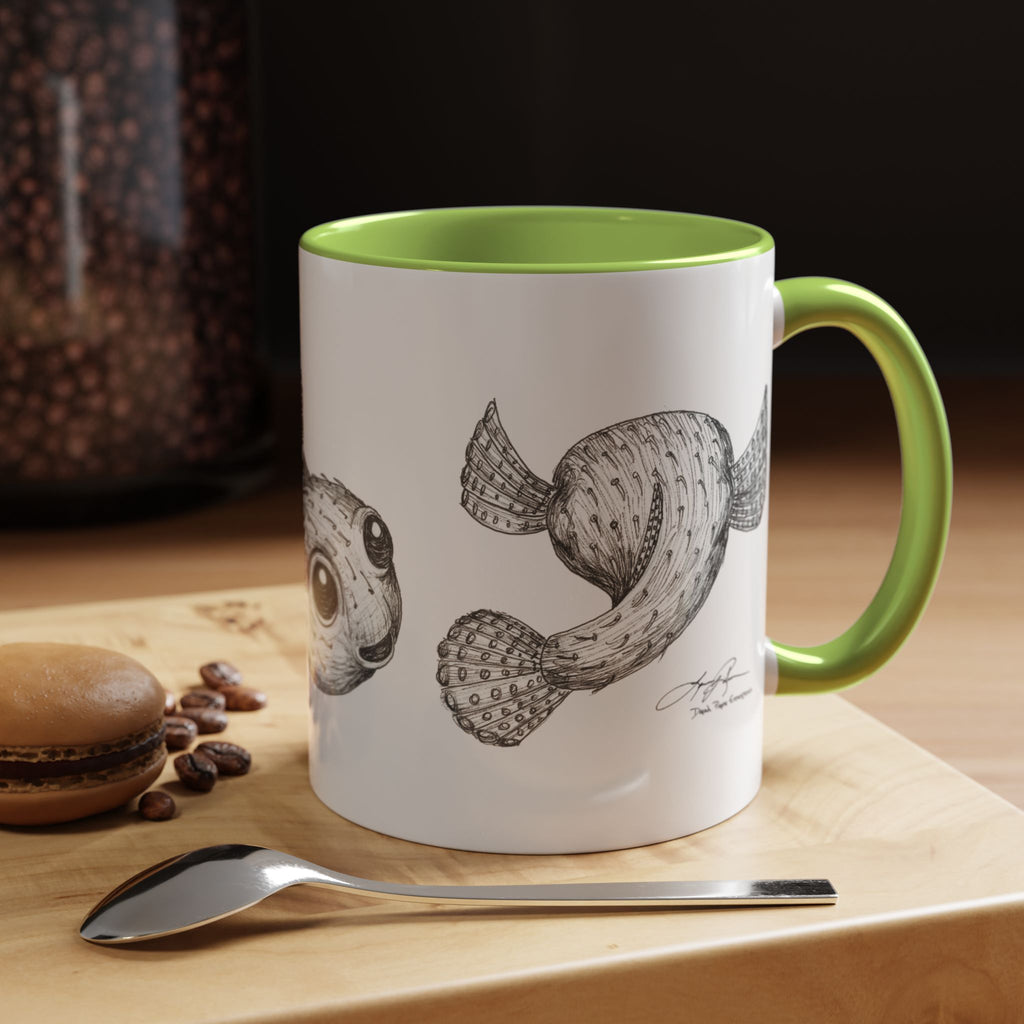 3 Fish Aloha Puffers Coffee Mug | 11oz 15oz
