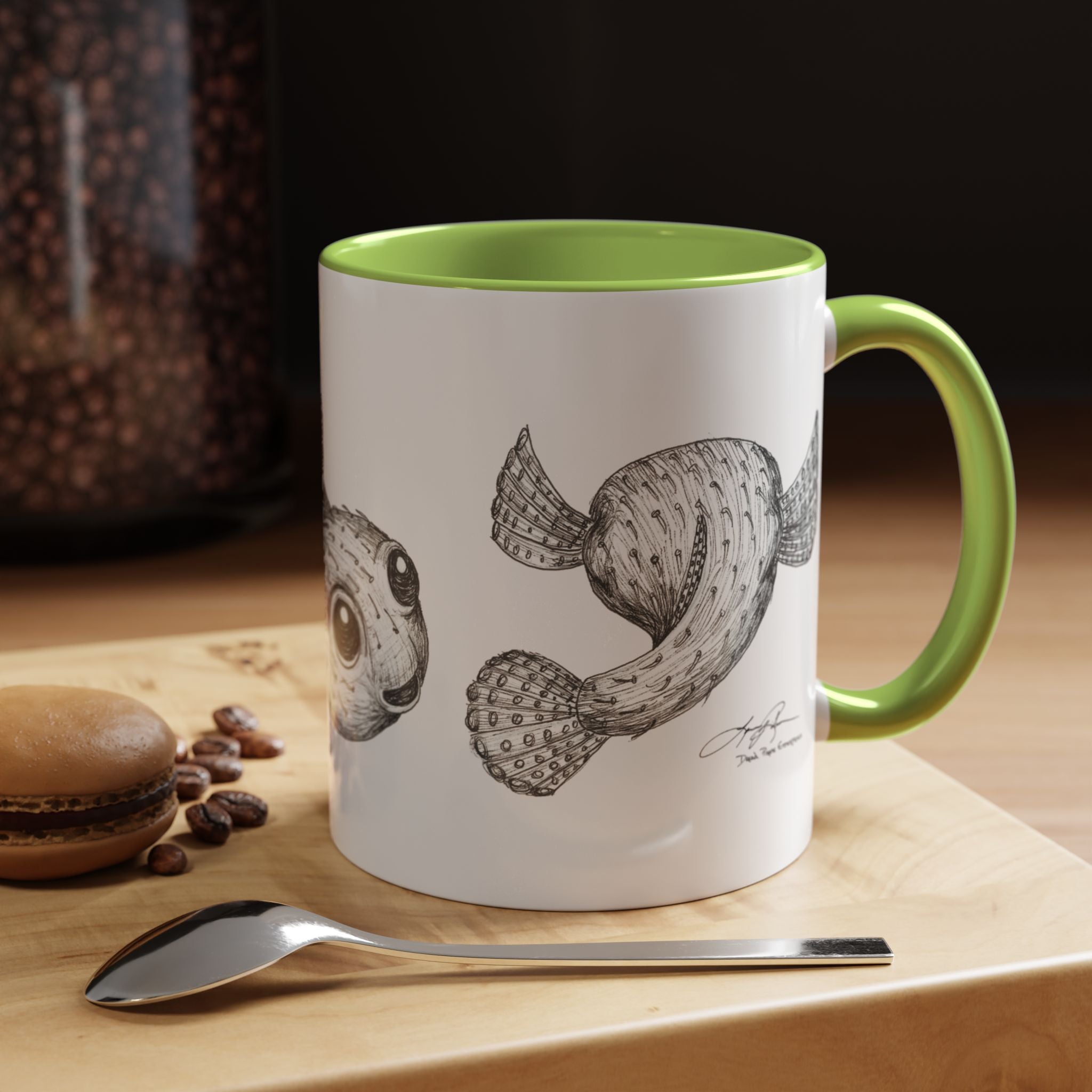 3 Fish Aloha Puffers Coffee Mug | 11oz 15oz