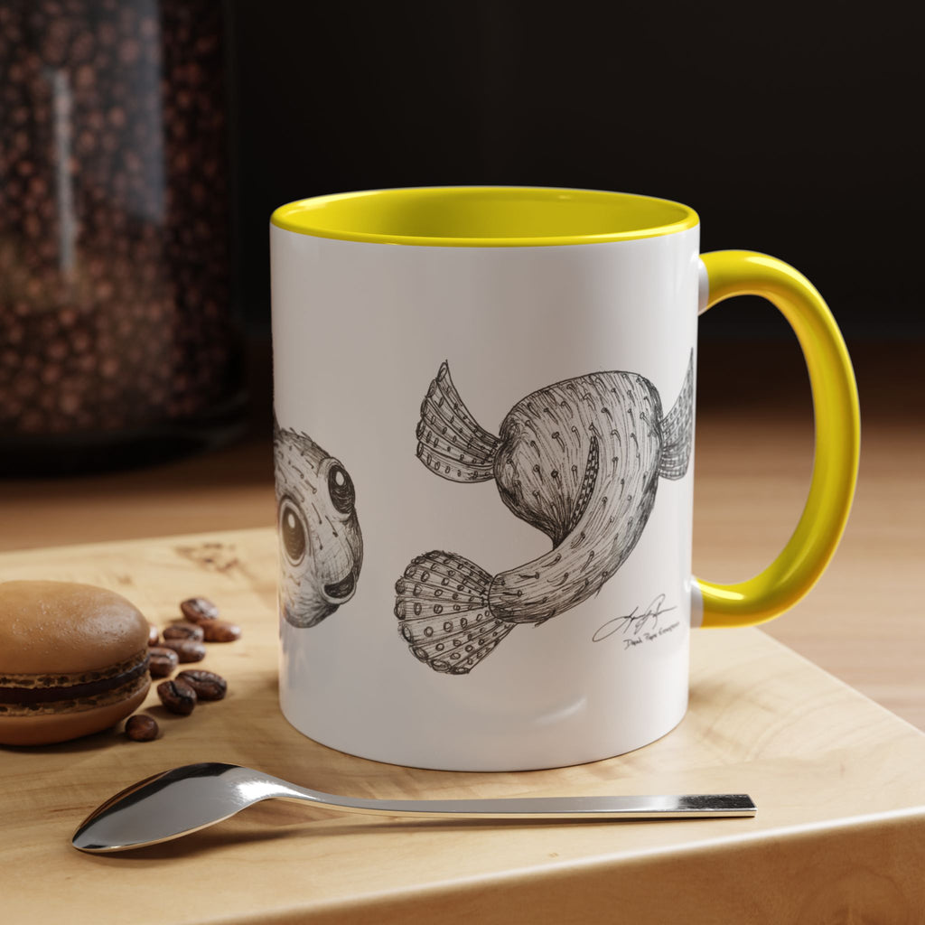 3 Fish Aloha Puffers Coffee Mug | 11oz 15oz