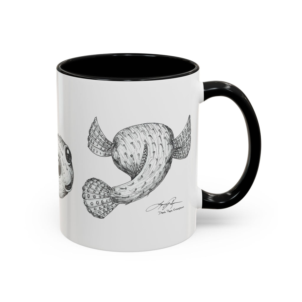 3 Fish Aloha Puffers Coffee Mug | 11oz 15oz