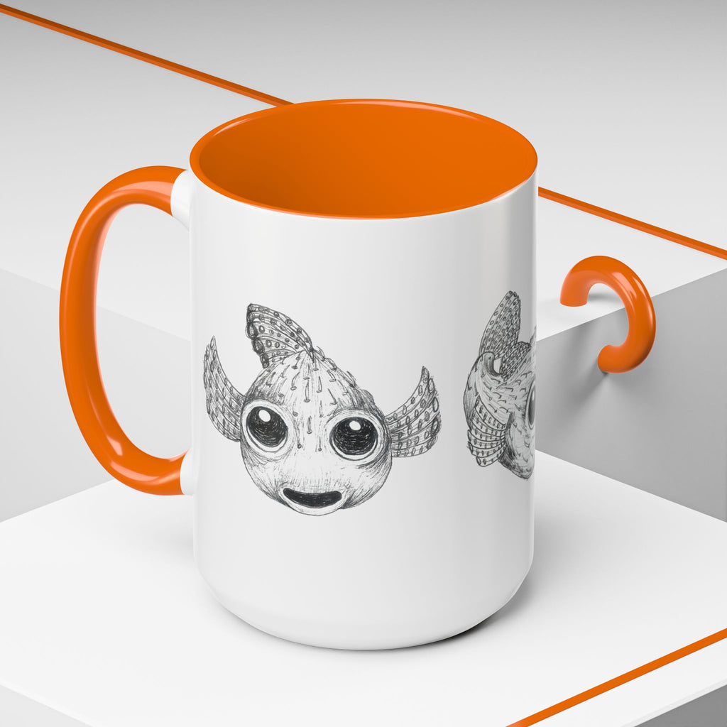 3 Fish Aloha Puffers Coffee Mug | 11oz 15oz