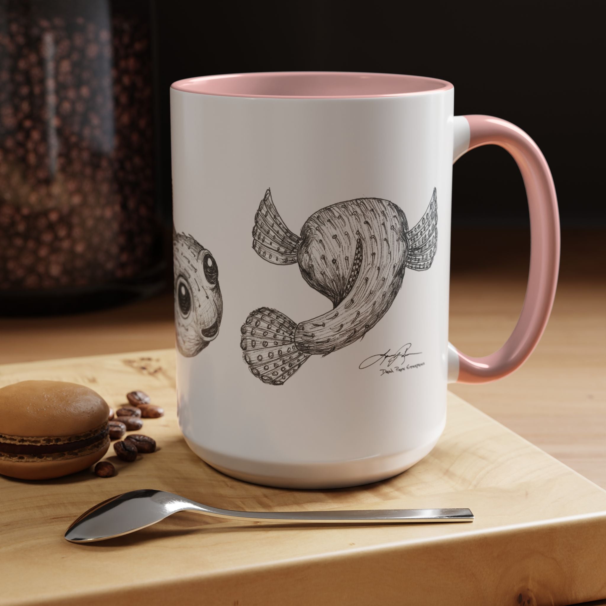 3 Fish Aloha Puffers Coffee Mug | 11oz 15oz