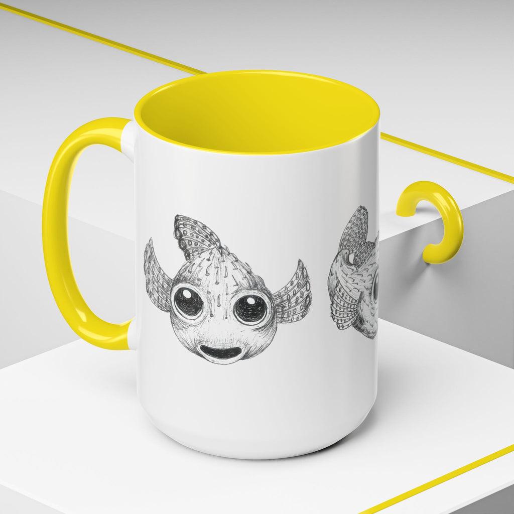 3 Fish Aloha Puffers Coffee Mug | 11oz 15oz
