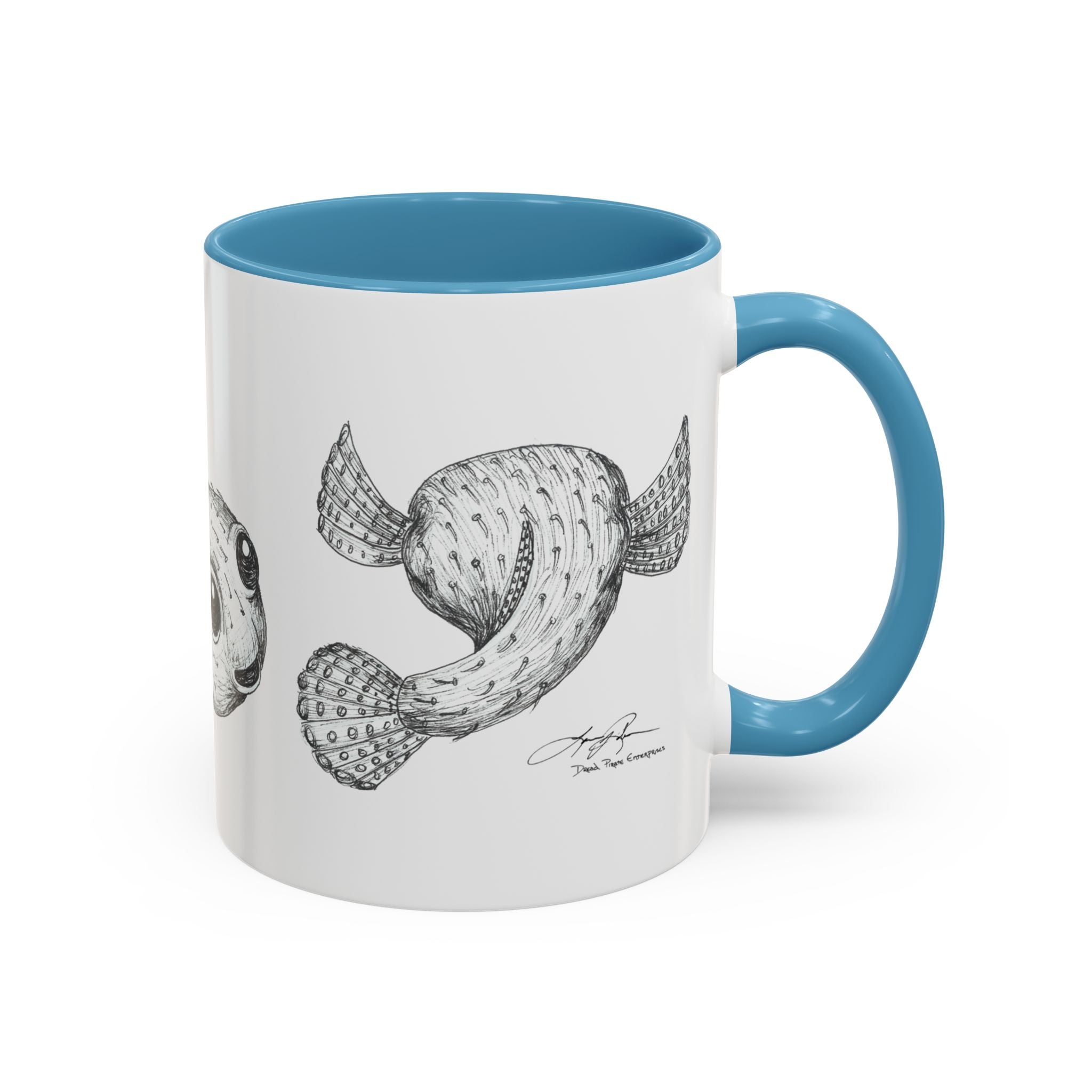 3 Fish Aloha Puffers Coffee Mug | 11oz 15oz