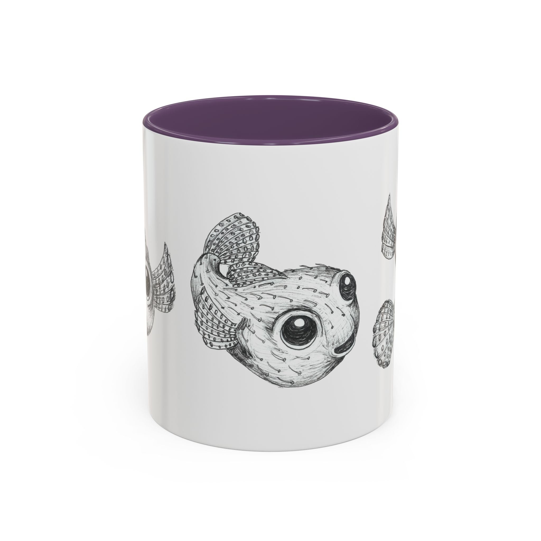 3 Fish Aloha Puffers Coffee Mug | 11oz 15oz