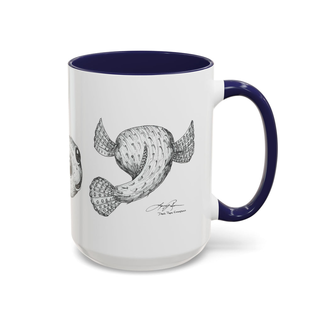 3 Fish Aloha Puffers Coffee Mug | 11oz 15oz
